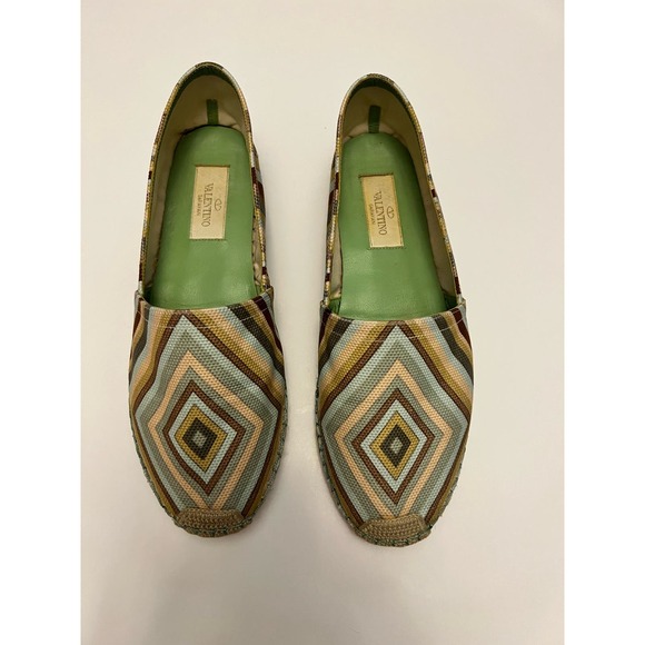 COPY - Valentino sz 7 Canvas Espadrilles - Picture 6 of 9
